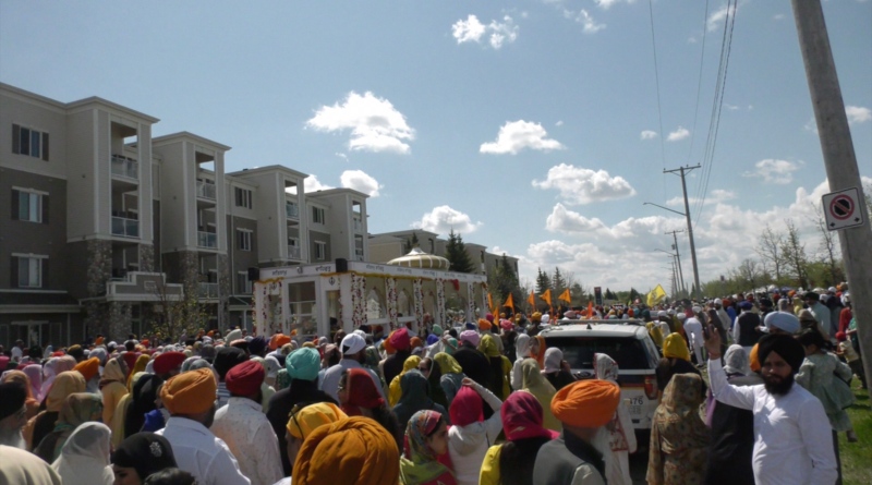 Saskatoon's Sikh community marks the spring festival of Vaisakhi on Sunday, May 19, 2024. (Noah Rishaug / CTV News)