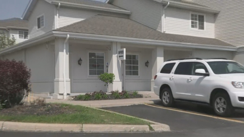A homicide investigation underway after a deadly stabbing at a Missisauga hotel on Monday May 20, 2024.