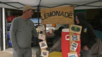 Calgary youth slings lemonade for charity