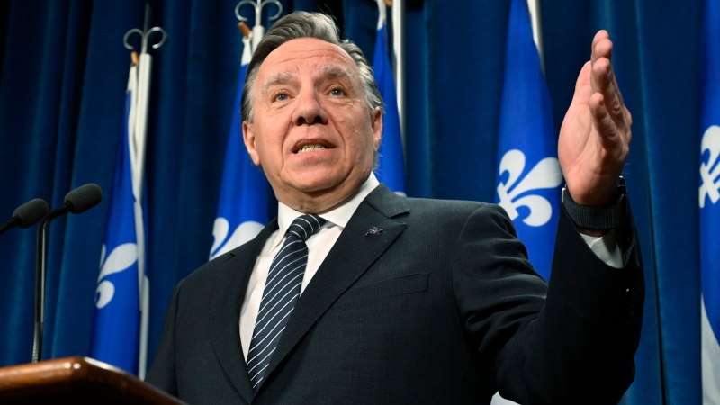 Quebec Premier François Legault. (LA PRESSE CANADIENNE/Jacques Boissinot)