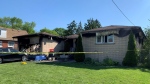 Firefighters responded to the 2500 block of Jos St Louis Avenue in Windsor, Ont., on Monday, May 21, 2024. (Bob Bellacicco/CTV News Windsor)