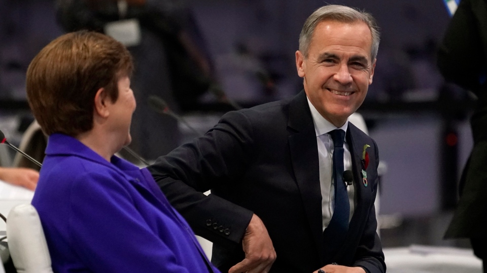 Mark Carney at the COP26 UN Climate Summit
