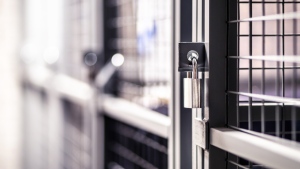 An undated stock photo of a storage locker. (Image credit: Shutterstock)
