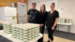 Volunteers at the Louisbourg Legion have been delivering more than 800 meals per week as part of a pilot program. (Source: Ryan MacDonald/CTV News Atlantic)