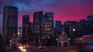 Calgary's skyline is seen in this undated image. (Lisa Bourgeault/Pexels)