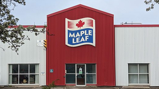 The Maple Leaf Foods plant in Brantford, Ont. (Source: Maple Leaf Foods website)