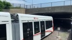 Temporary solution for St. Laurent LRT tunnel