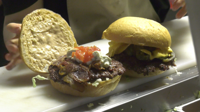 Jack's Burger Shack co-owner believes they're serving winning meals to the Edmonton Oilers. (Evan Kenny/CTV News Edmonton)