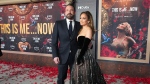 Ben Affleck, left, and Jennifer Lopez are seen on Tuesday, Feb. 13, 2024, at the Dolby Theatre in Los Angeles. (Photo by Jordan Strauss/Invision/AP)