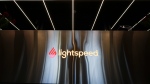 Lightspeed Commerce Inc. has signed a North American partnership deal with Uber to integrate Uber Direct and Uber Eats marketplace into its platform. Lightspeed offices are seen in Montreal, Thursday, Jan. 18, 2024. THE CANADIAN PRESS/Christinne Muschi
