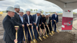 CGC broke ground at the site of a new wallboard manufacturing plant in Wheatland County, Alta., on May 23, 2024. (CTV News) 