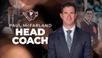Paul McFarland was named head coach of the Calgary Hitmen Thursday. (Photo: X@WHLHitmen)