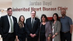 The QEII Foundation unveiled the new Jordan Boyd Inherited Heart Disease Clinic at the QEII Health Sciences Centre in Halifax on May 23, 2024. (QEII Foundation)