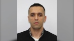 A warrant was issued for Yacine Zouaoui, 32, who was unaccounted for at the minimum security Federal Training Centre in Laval, north of Montreal on May 23, 2024. (Sûreté du Québec) 