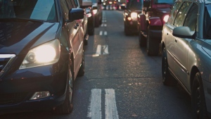 A stock image of cars stuck in a traffic jam. (Life of Pix/Pexels.com)