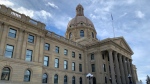 The Alberta legislature in December 2023. (Craig Ellingson/CTV News Edmonton)