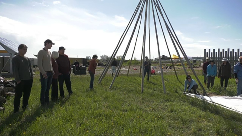 The launch of the growing season was held at Land of Dreams community farm in southeast Calgary on Saturday, May 25, 2024