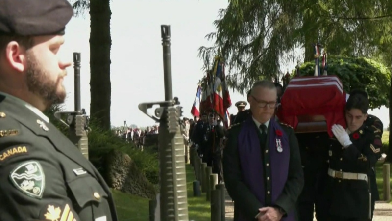 One of Newfoundland’s lost soldiers was carried ho