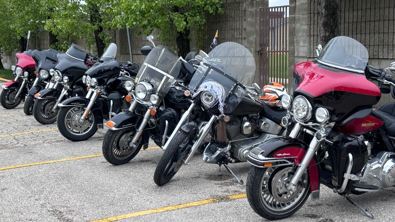The 16th Manitoba Motorcycle Ride for Dad raised nearly $500,000 for prostate cancer research on May 25, 2024. (Source: Daniel Halmarson/CTV News Winnipeg)
