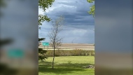 Residents near Elbow, Sask. claimed to spot a funnel cloud on May 26, 2024. (Courtesy: Ryan Boyle)