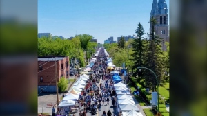 Organizers say the 2024 Cathedral Village Arts Festival attracted an estimated 50,000 people. (Courtesy: Cathedral Village Art Festival)