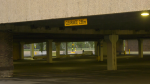 A picture of a parkade at Southgate Centre on May 27, 2024, the day after a man was shot there. (Evan Klippenstein / CTV News Edmonton) 
