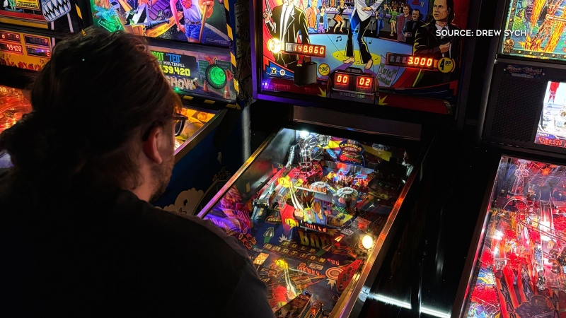 Winnipeg's Drew Sych is heading to the IFPA World Pinball Championship. (Source: Drew Sych)