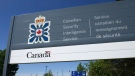 A sign for the Canadian Security Intelligence Service building is shown in Ottawa, Canada. (Sean Kilpatrick/The Canadian Press)