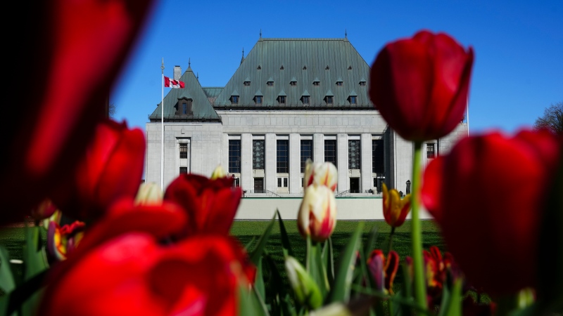 The Supreme Court of Canada photographed on May 6, 2024. (Sean Kilpatrick, The Canadian Press)