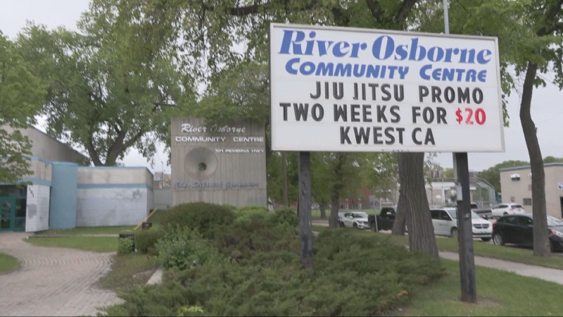 The River Osborne Community Centre is pictured on May 28, 2024. (Jamie Dowsett/CTV News Winnipeg)