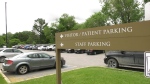 The parking lot at the Almonte General Hospital. May 28, 2024. (Dylan Dyson/CTV News Ottawa)