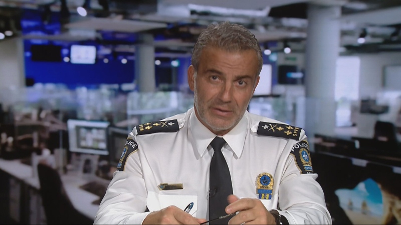 Montreal police (SPVM) chief Fady Dagher.