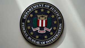 An FBI seal is seen on a wall on Aug. 10, 2022 in Omaha, Neb. (Charlie Neibergall / AP Photo)