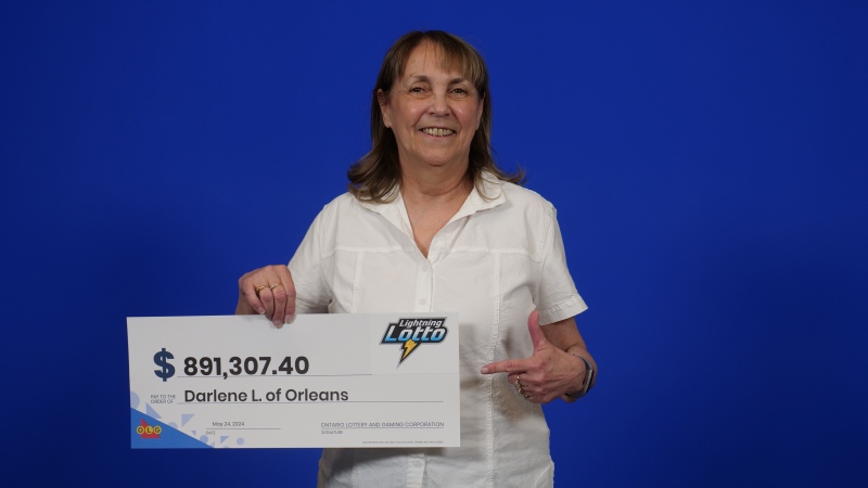 An Orleans resident is $891,307.40 richer after winning the Lightning Lotto jackpot on May 14.