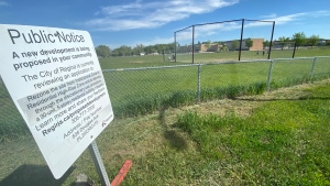 Many residents of Regina's Douglas park neighbourhood are not happy with a potential apartment complex being constructed in their area. (DonovanMaess/CTVNews)  