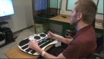 There are Nintendo Switch's, Xbox and Play Stations for patients to play, with the hospital also having a 3D printer to craft extra custom molds for each controller.