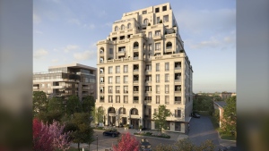 Artist's rendering of the Isabella Residences at 28 Dorset Street in Waterloo. (Source: WHITNEY & Company Realty Limited, Brokerage)