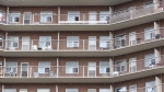 High-rise units operated by London Middlesex Community Housing, seen on May 29, 2024. (Daryl Newcombe/CTV News London)