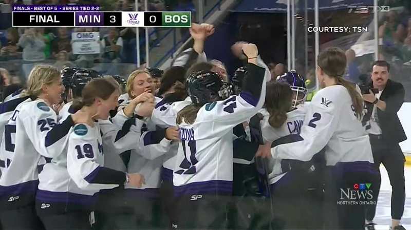Minnesota Walter Cup Champions in the Professional Women's Hockey League. May 29, 2024 (TSN)