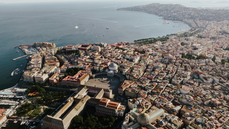 Aerial View of Naples, Italy. (Pexels.com / Kelly)
