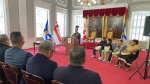 Attendees observe the signing of the Mi’kmaq Education Agreement on May 30, 2024. (Source: James Morrison/CTV News Atlantic)