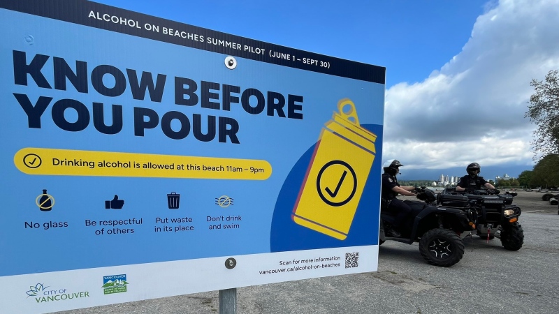 Alcohol will be permitted again on some Vancouver beaches starting June 1, 2024. 