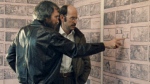 This image released by Disney+ shows Jim Henson, left, and Frank Oz in a scene from the documentary "Jim Henson: Idea Man." (Disney+ via AP)