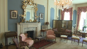A room inside Laurier House National Historic Site in Ottawa is shown in this photo. (CTV Morning Live)