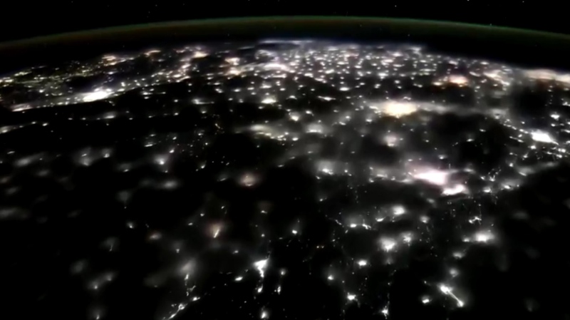 WATCH: Dazzling footage of Earth from ISS