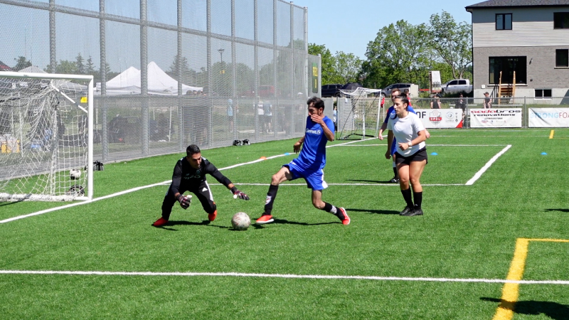 The annual Constructer Cup was held at the Tri-Car soccer fields on May 31, 2024. (Marek Sutherland/CTV News London) 