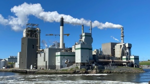 The Irving Pulp & Paper Mill is located in Saint John, N.B. (Source: Avery MacRae/CTV News Atlantic)
