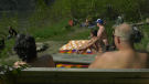 Nude beach in Alberta. (Matt Marshall/CTV News Edmonton)