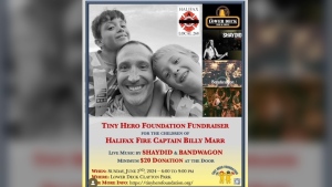 A poster for the fundraiser which is set to take place on Sunday. (Courtesy: Tiny Hero Foundation) 