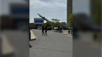 Billings Bridge Shopping Centre was evacuated Saturday afternoon due to electrical issues, Ottawa Fire Services says. (Eric Raymond/ CTV News Ottawa)